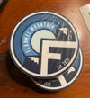 Flannel Mountain Logo Sticker