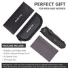 REMETTE Rhino Button Lock EDC Knife Black
